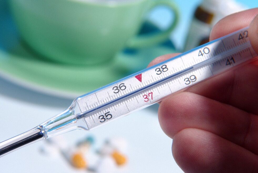 Die Untersuchung des Prostatasekrets ist bei einer Körpertemperatur über 39 ° C falsch