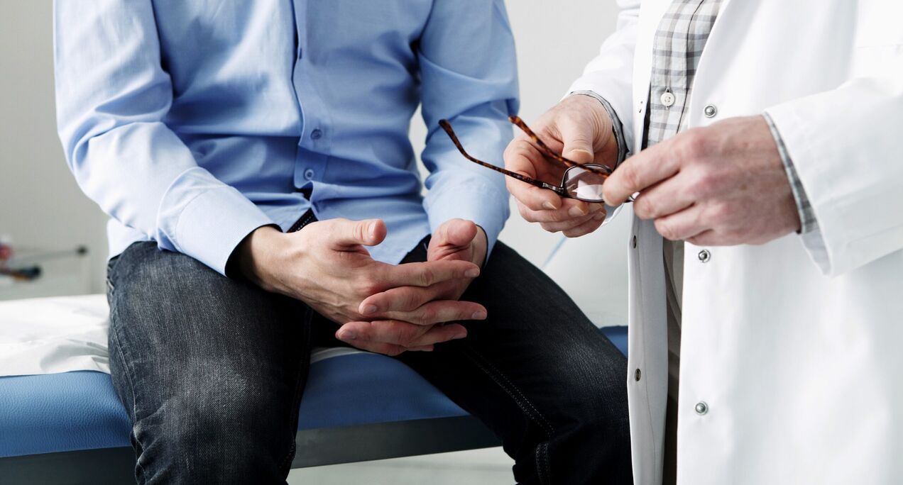 geh zum arzt wegen prostatitis